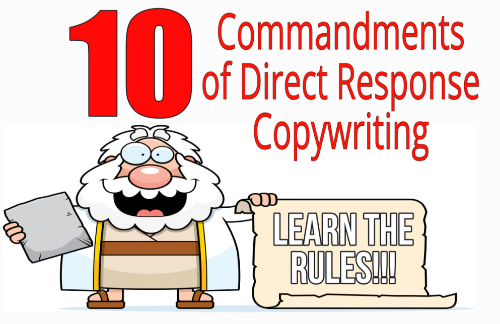 10 Commandments of Direct Response Copywriting