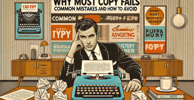 Why Most Copy Fails: Common Mistakes and How to Avoid Them